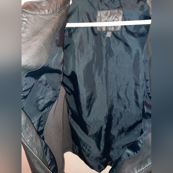 COPY - Selby Collection women's slate faux leather jacket XXL excellent used co… - Picture 7 of 11